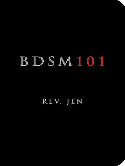 Title details for BDSM 101 by Rev. Jen - Wait list